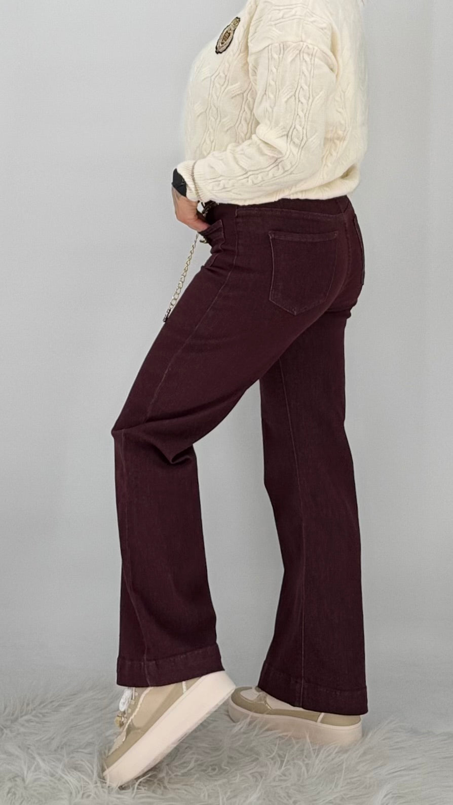 Zac&Zoe Jeans, bordo