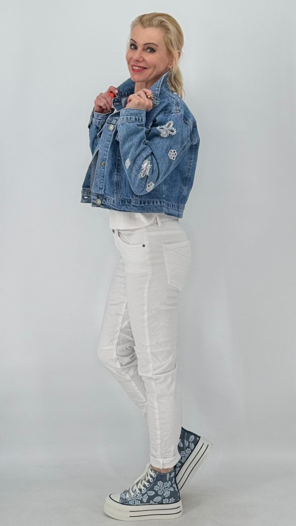 Hose MC 8202 in Weiß