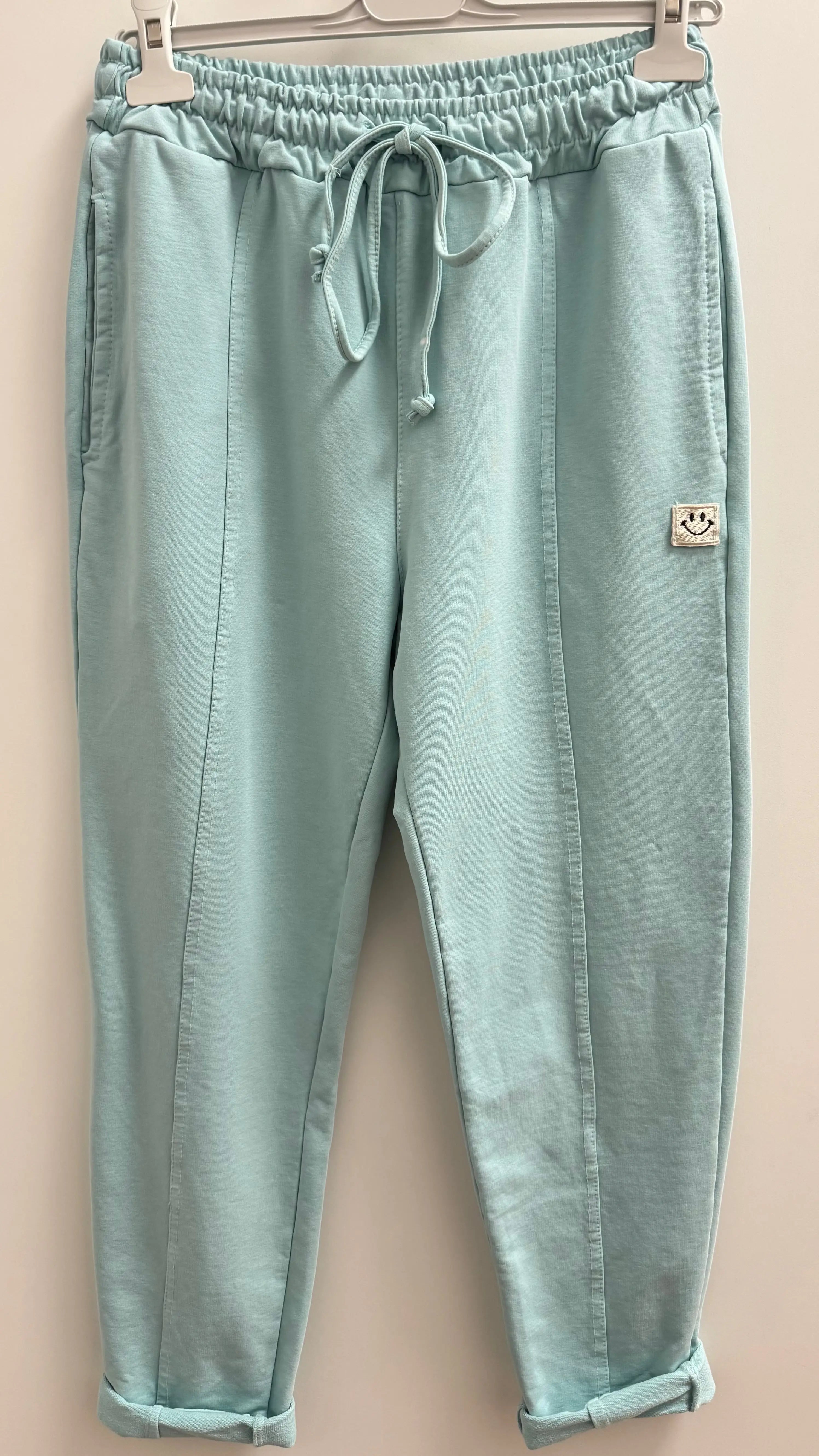 Hose "Smile" in beige, blau, mint, gelb, rosa - By Elena FashionBy Elena Fashion