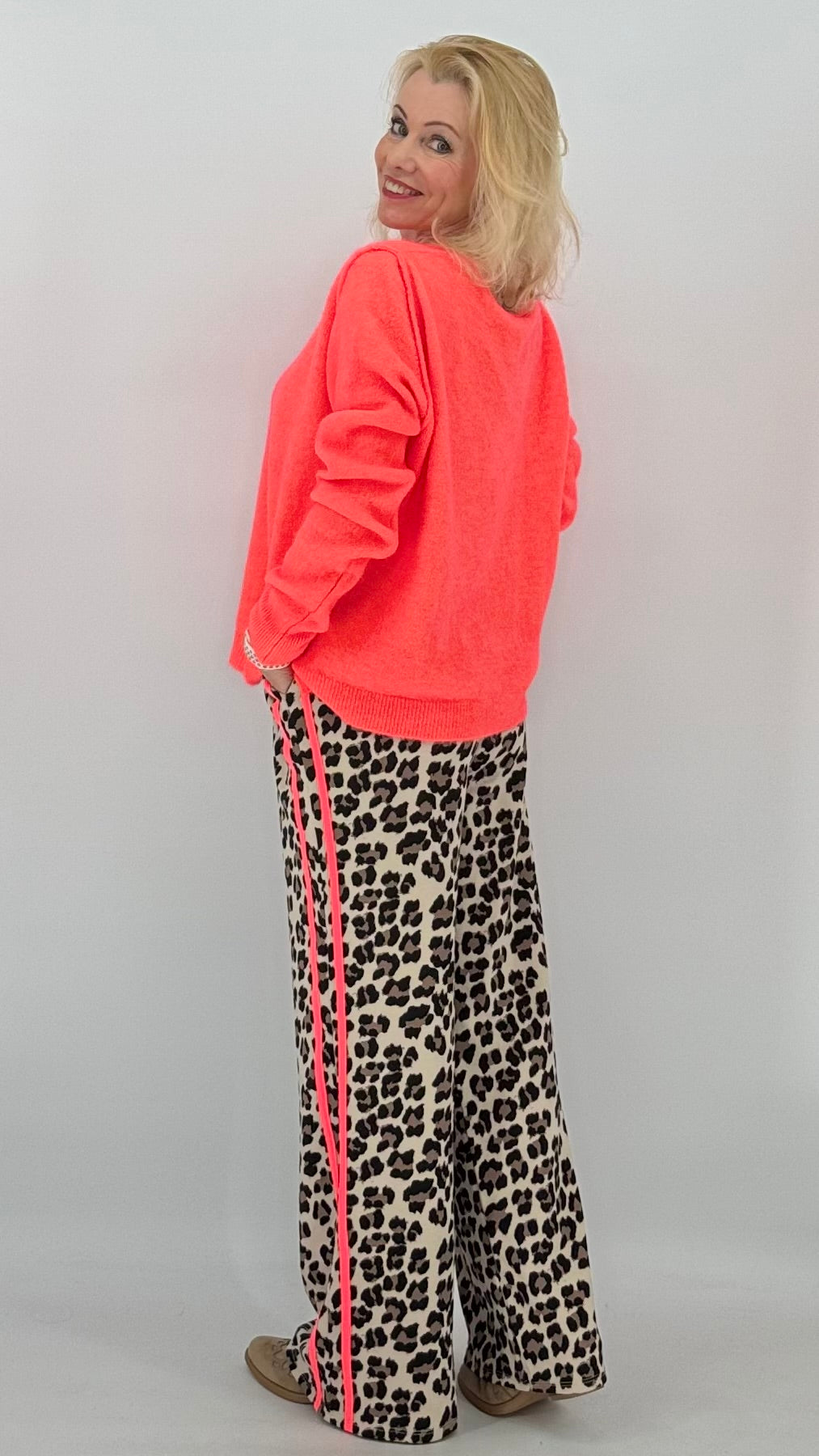 Leo Hose, beige leo
