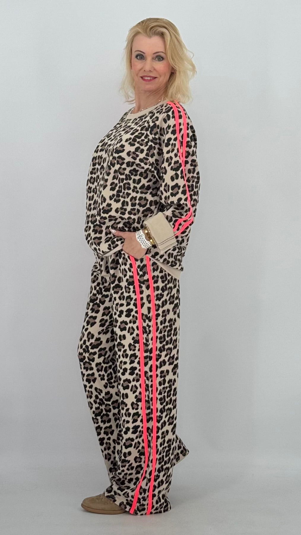 Leo Hose, beige leo