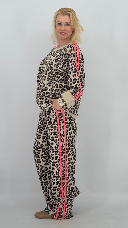 Leo Hose, beige leo