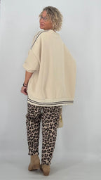 Leo Hose für die kalten Tage, beige leo