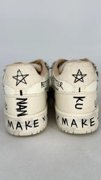 Sneaker NAN - KU "Skull", beige - By Elena FashionBy Elena Fashion