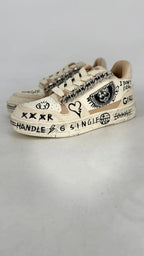 Sneaker NAN - KU "Skull", beige - By Elena FashionBy Elena Fashion