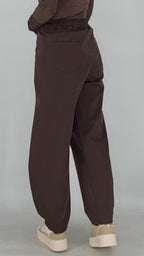 Hosen mit Galonstreifen, braun