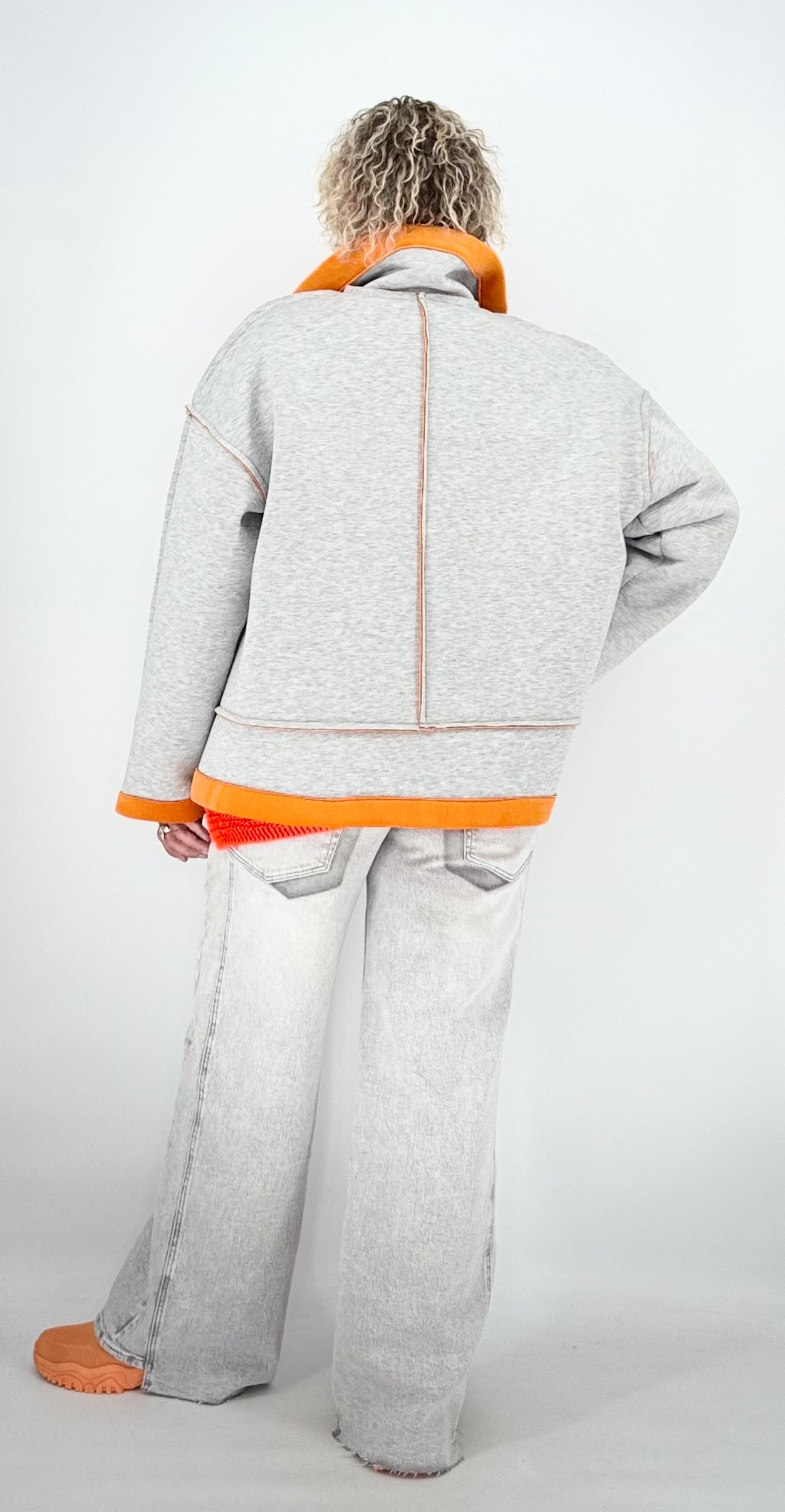 Jacke "City Style", orange, pink, braun, beige