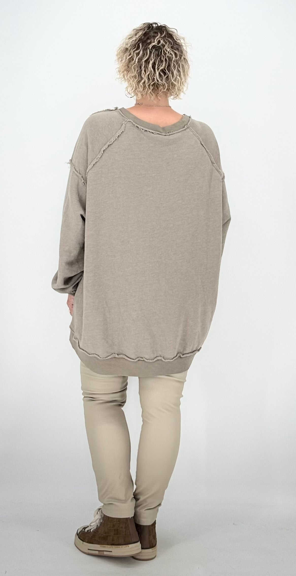 Sweatshirt "Vintage", taupe