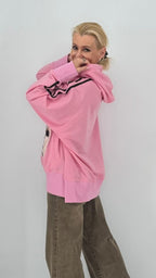 Hoodie "Tiger" rosa