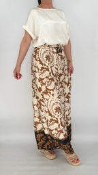 Hosen mit Print "Blumen"