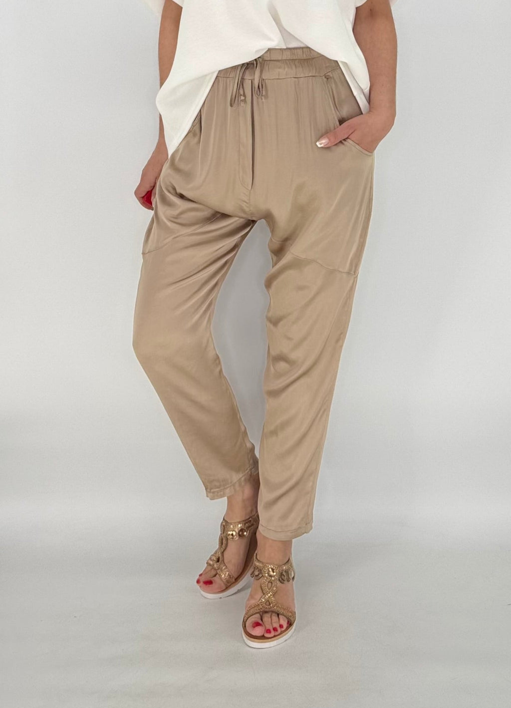 Hose NÜ beige 8200-10