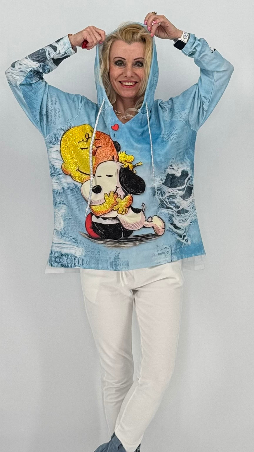 Sweatshirt mit Kapuze