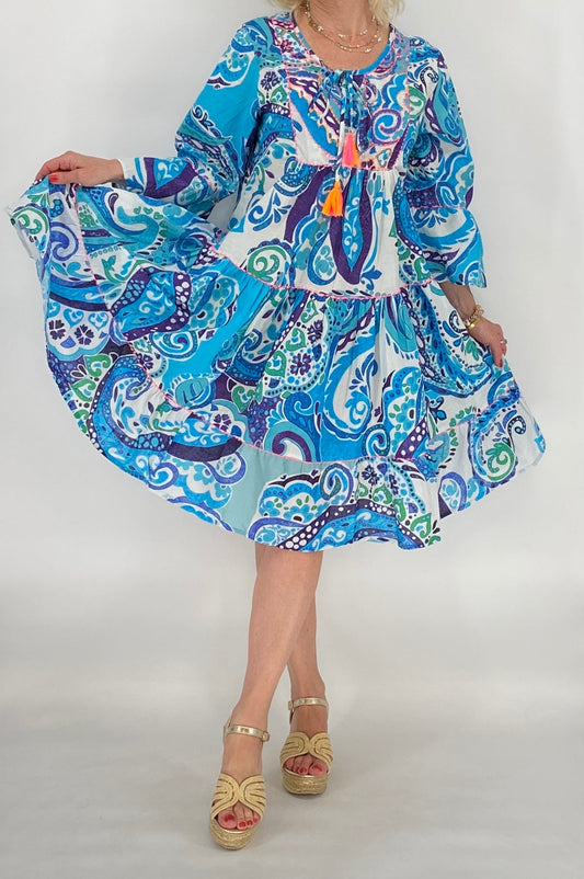 Kleid "Mira", blau