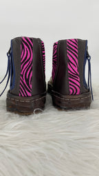 Zebra Glam Sneaker, Rebecca White, Leder