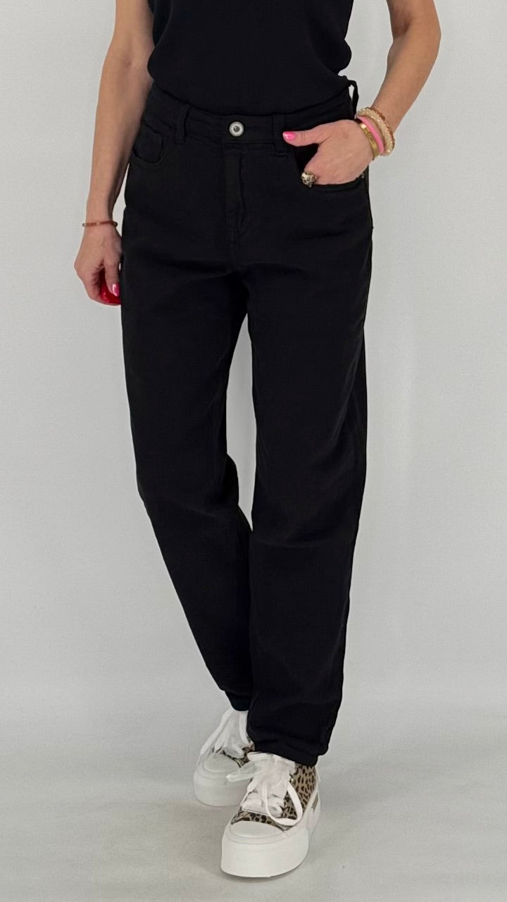 Ballon-Jeans ESViViD, schwarz