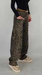Leo-Hose im lässigen Wide-Leg-Schnitt