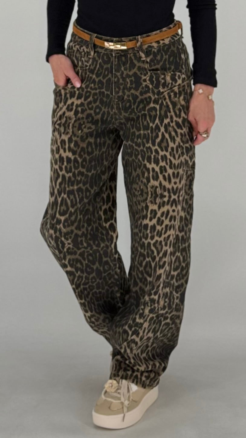 Leo-Hose im lässigen Wide-Leg-Schnitt