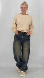 Lässige Cargo Jeans im angesagten Loose-Fit