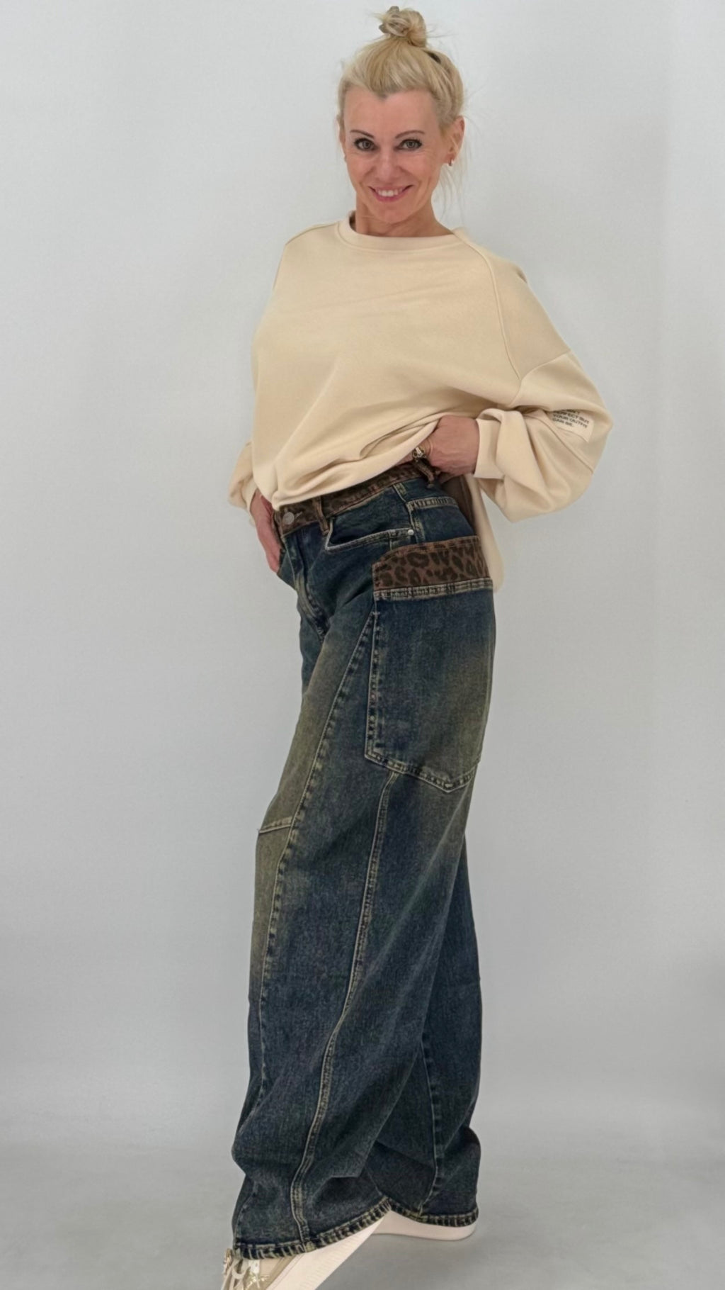 Lässige Cargo Jeans im angesagten Loose-Fit