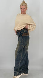 Lässige Cargo Jeans im angesagten Loose-Fit