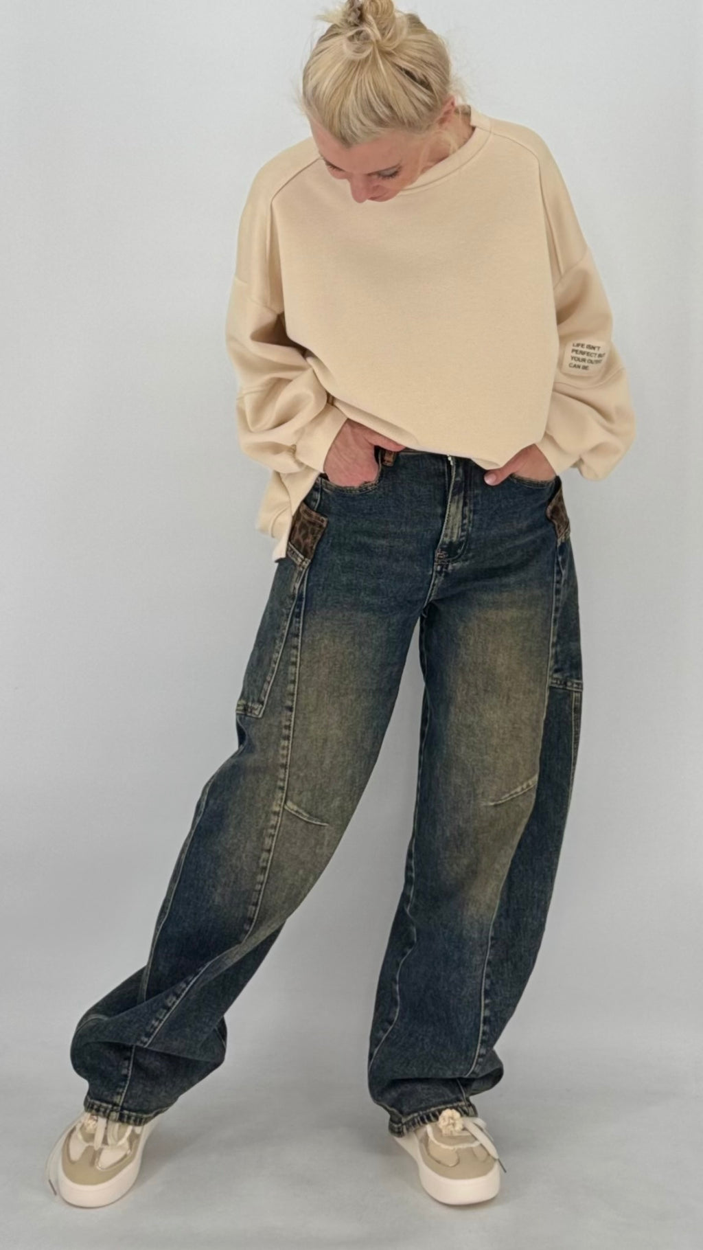 Lässige Cargo Jeans im angesagten Loose-Fit