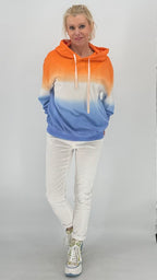 ESViViD Hoodie orange/weiß/blau - By Elena FashionBy Elena Fashion
