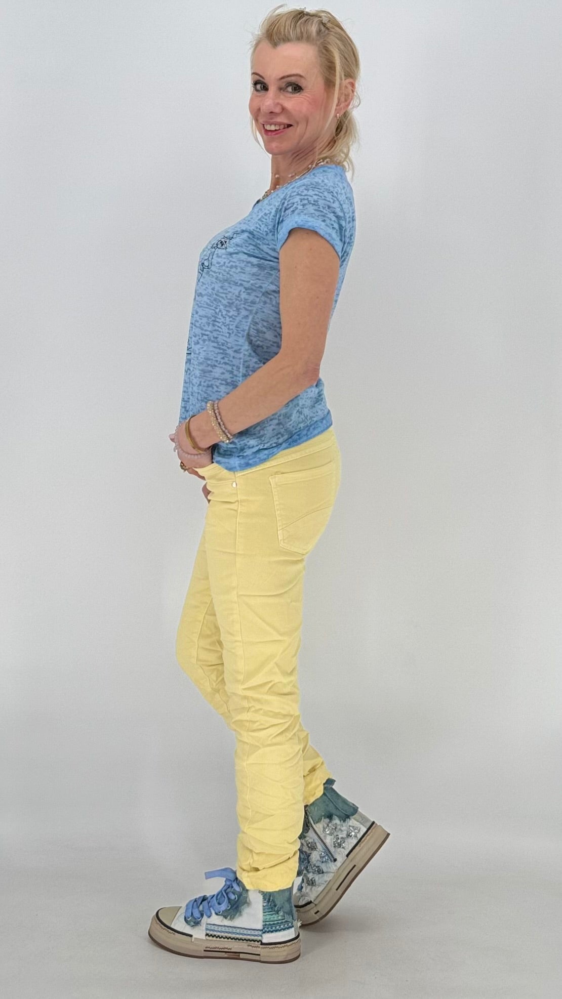 Jeans, Jewelly gelb - By Elena FashionBy Elena Fashion