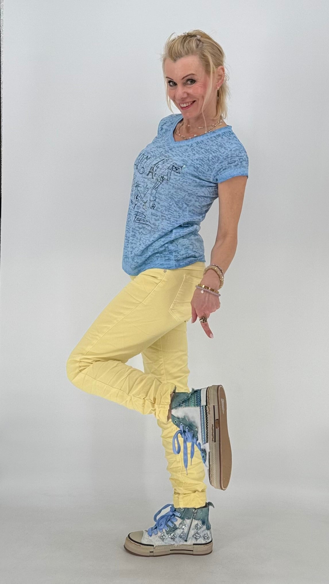 Jeans, Jewelly gelb - By Elena FashionBy Elena Fashion