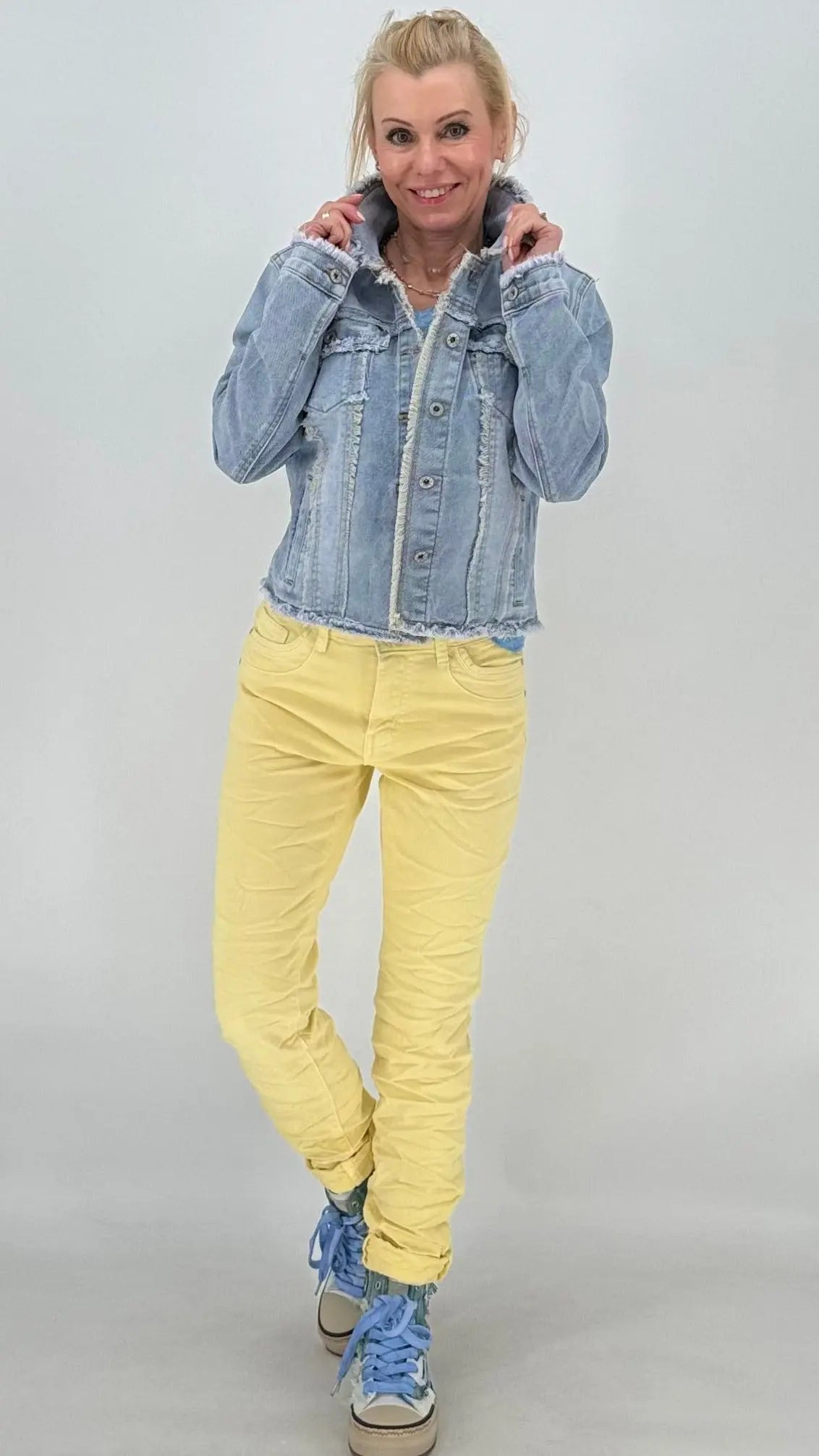 Jeans Jacke "light Denim" - By Elena FashionBy Elena Fashion