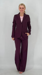 ESViViD Blazer in bordeaux