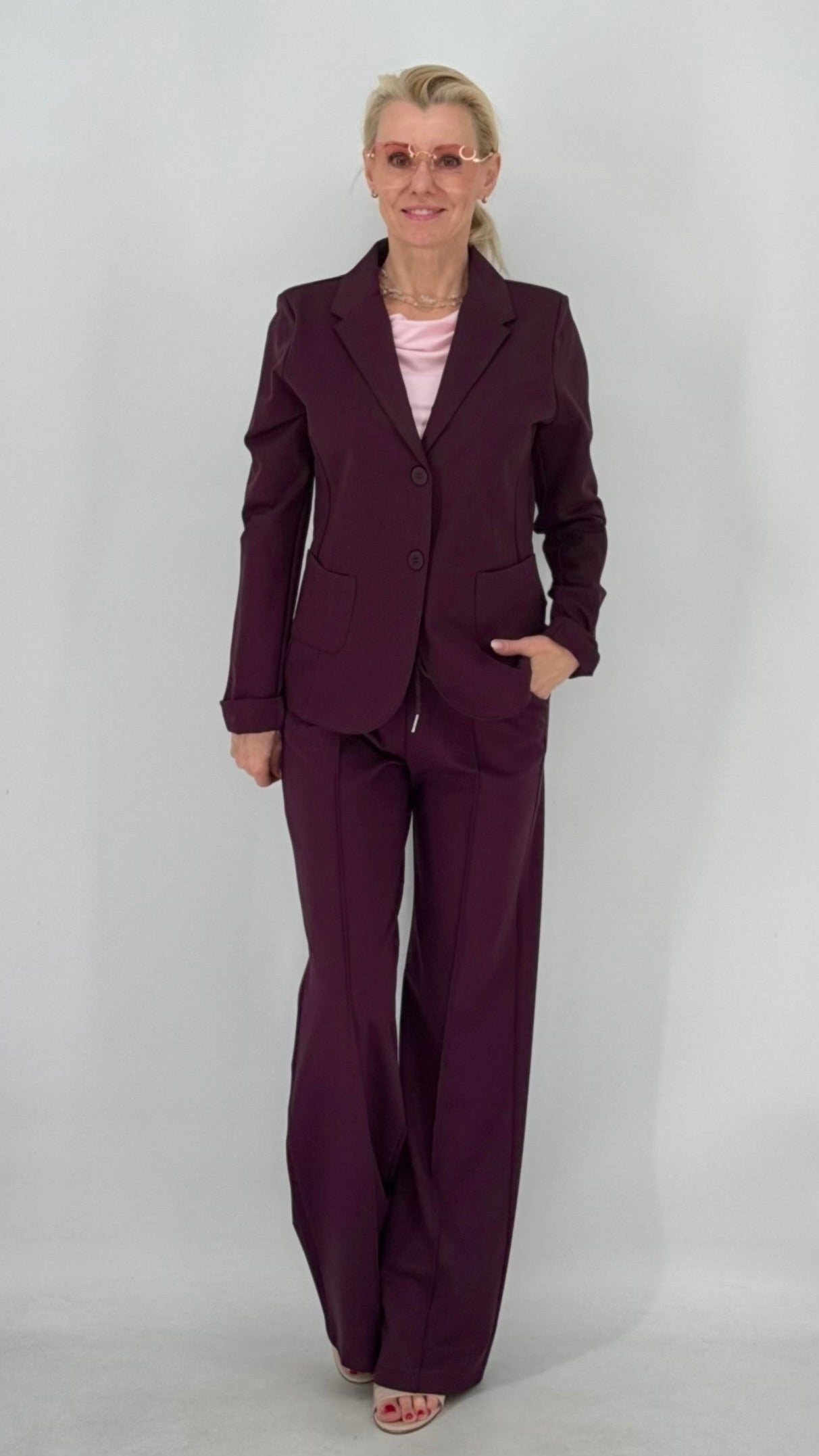 ESViViD Blazer in bordeaux