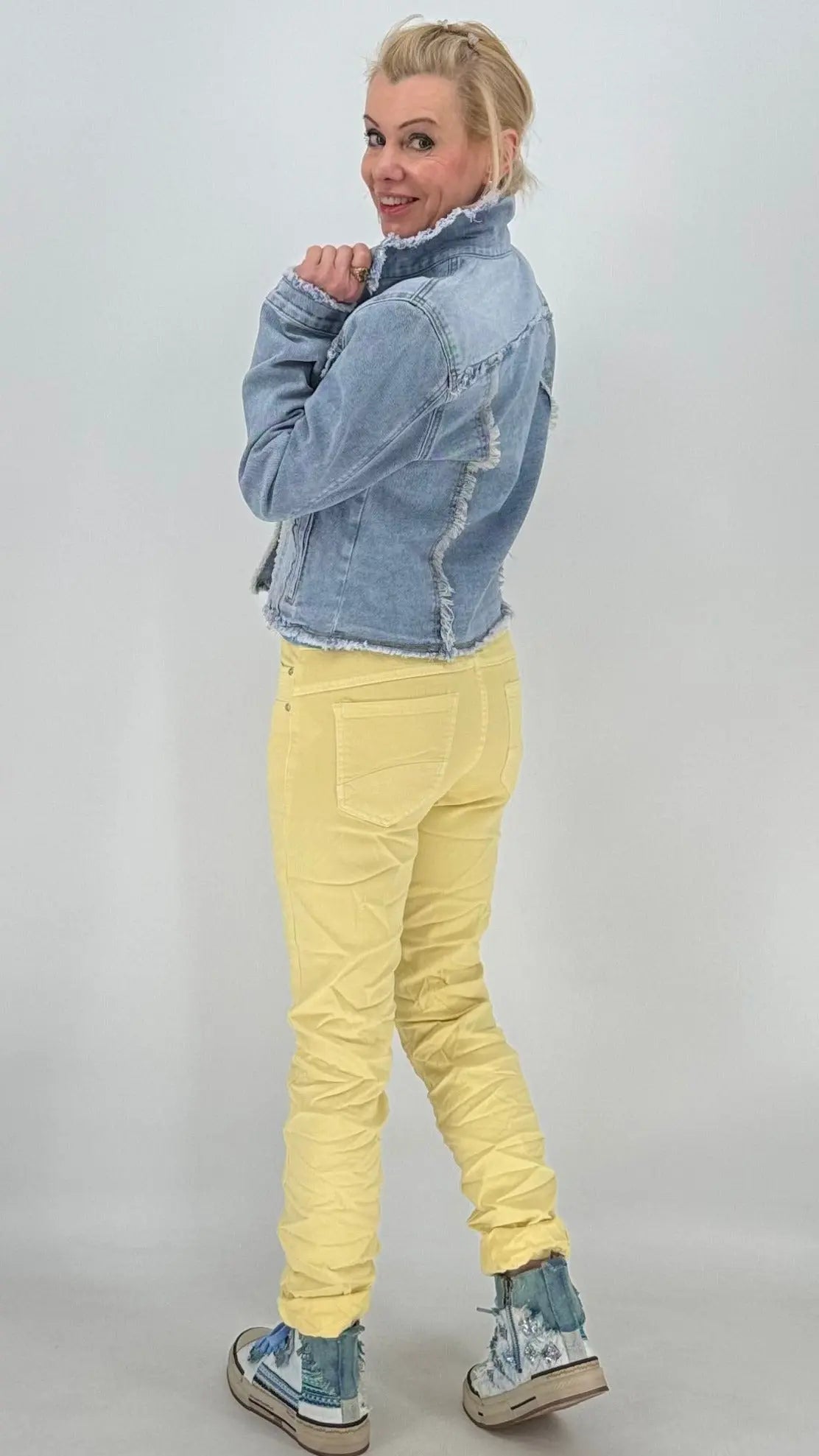 Jeans Jacke "light Denim" - By Elena FashionBy Elena Fashion