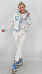 Jacke aus Spitze und Denim - By Elena FashionBy Elena Fashion