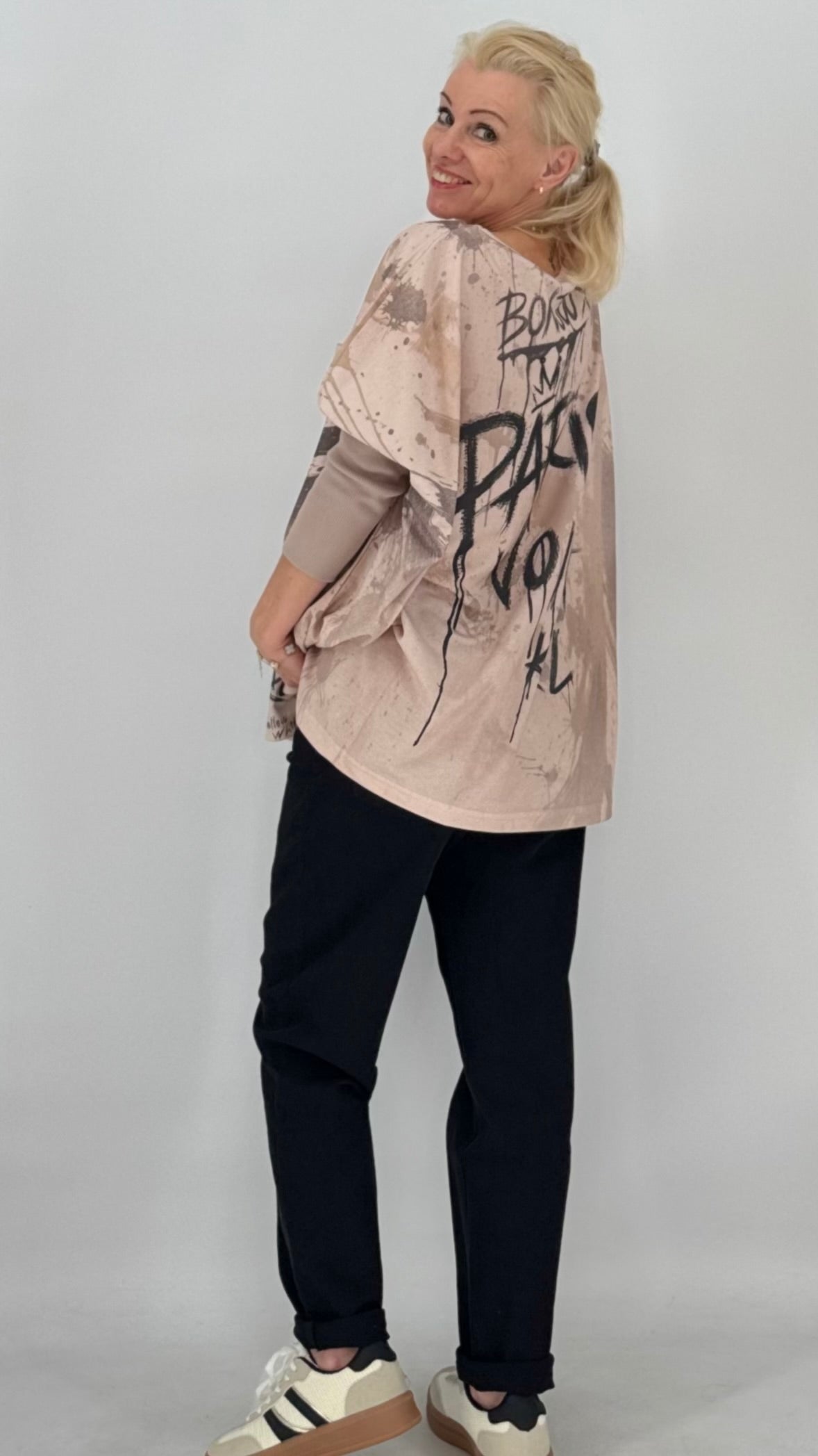 Statement-Shirt „Paris Vogue“