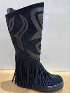 Stiefel mit Fransen D-95