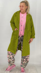 Strickjacke in Pink