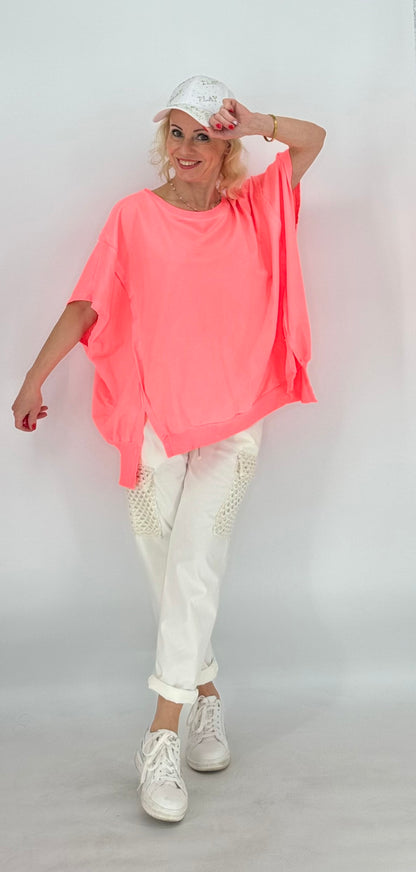 Esvivid T-Shirt neonapricot