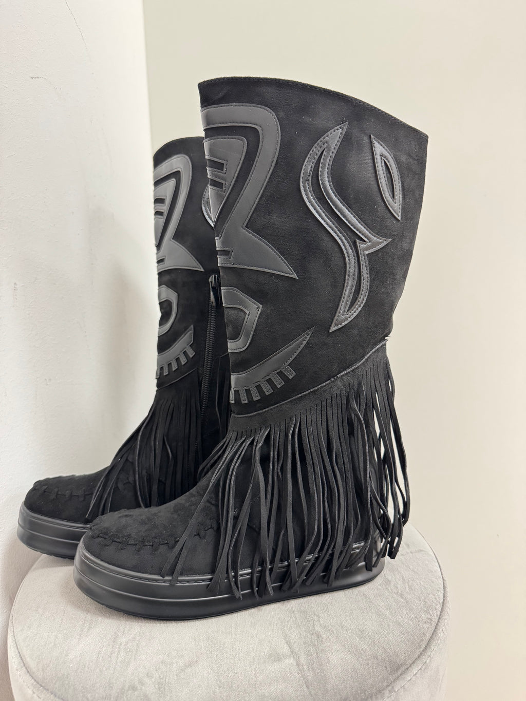 Stiefel mit Fransen D-95