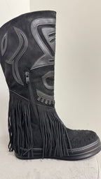 Stiefel mit Fransen D-95