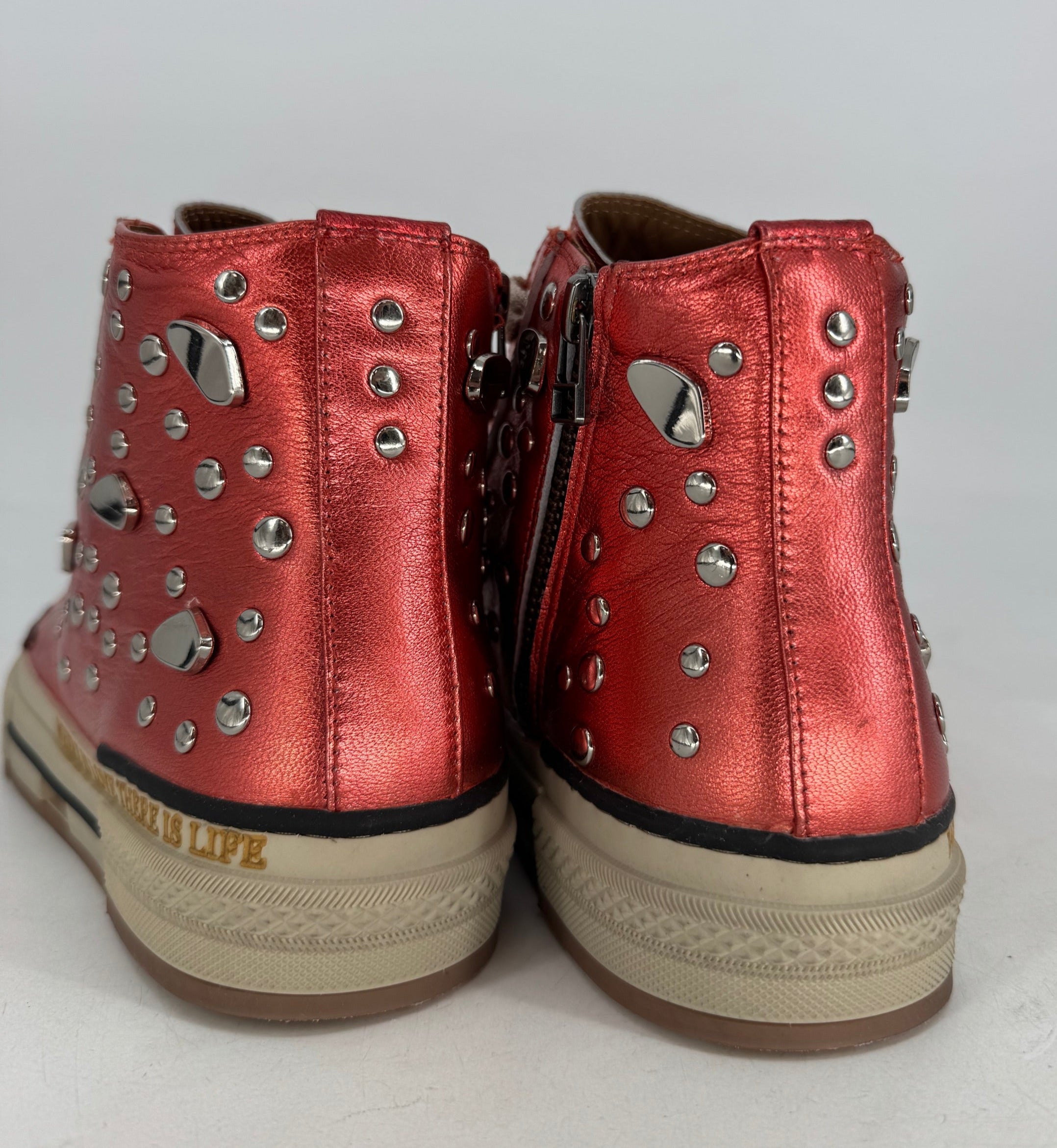 Sneaker Rebecca White YZ51-2B Metal Koralle