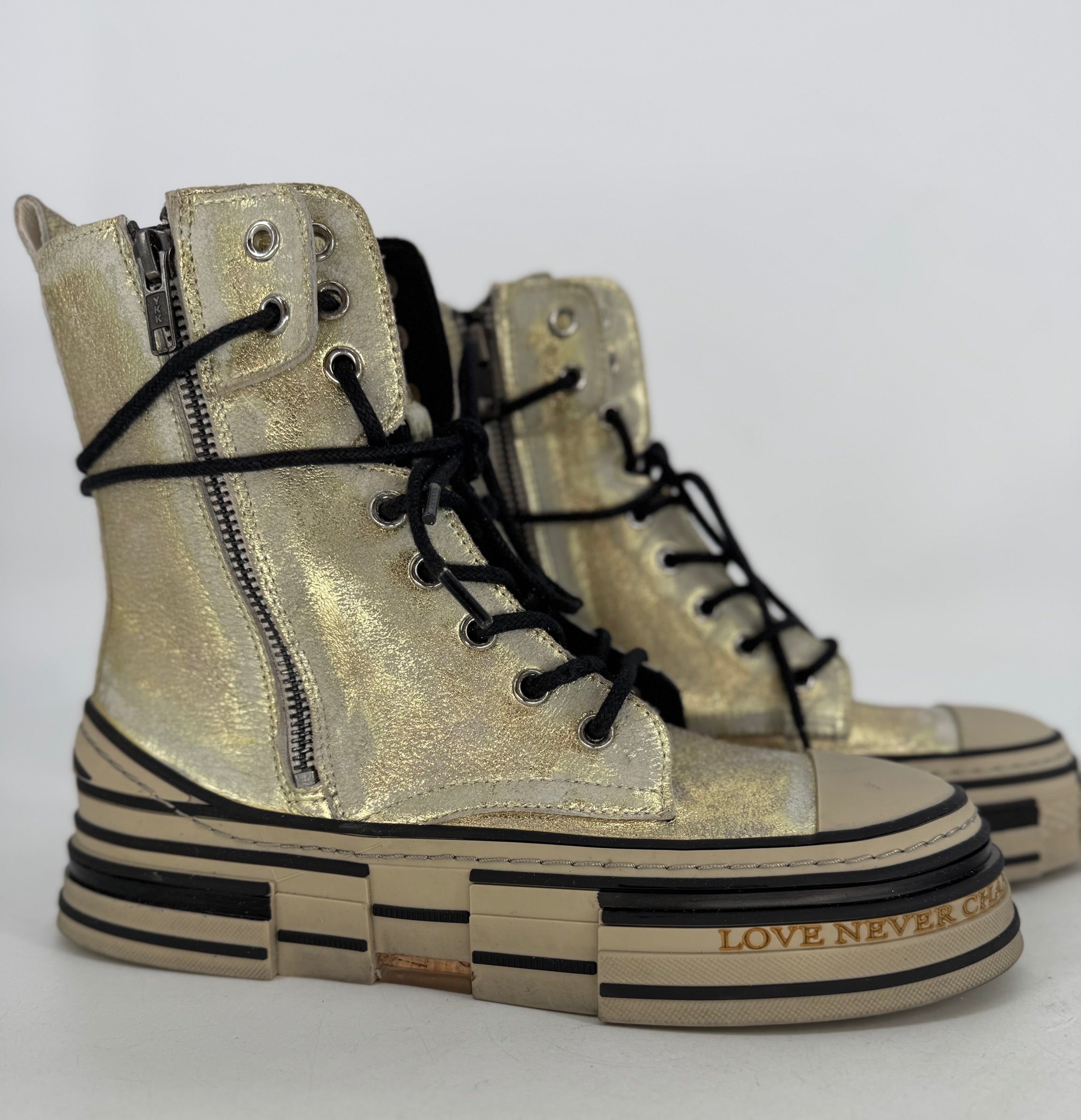 Sneaker Rebecca White YZ22-2 Gold