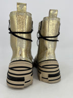 Sneaker Rebecca White YZ22-2 Gold