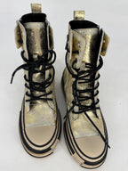 Sneaker Rebecca White YZ22-2 Gold