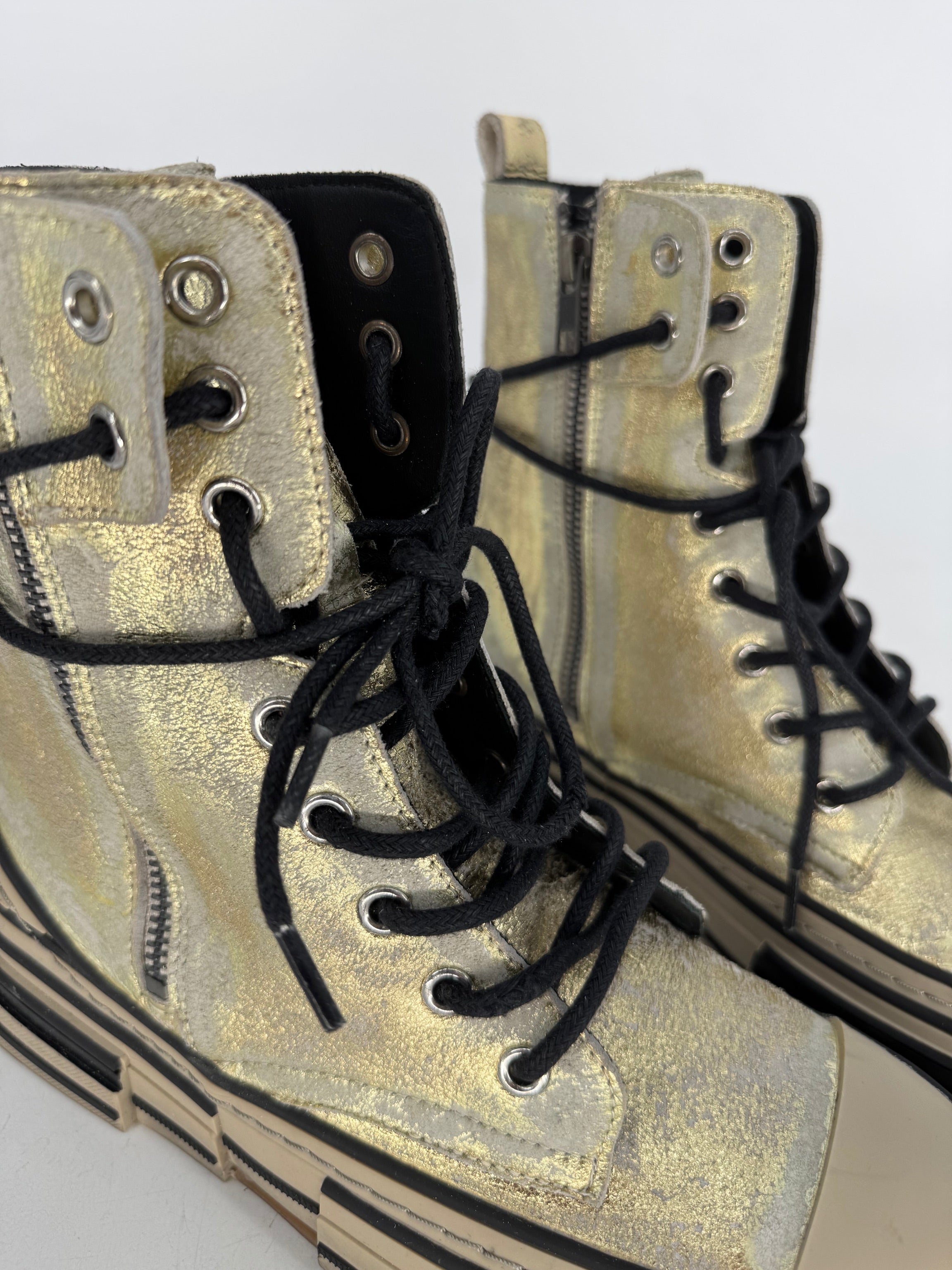 Sneaker Rebecca White YZ22-2 Gold