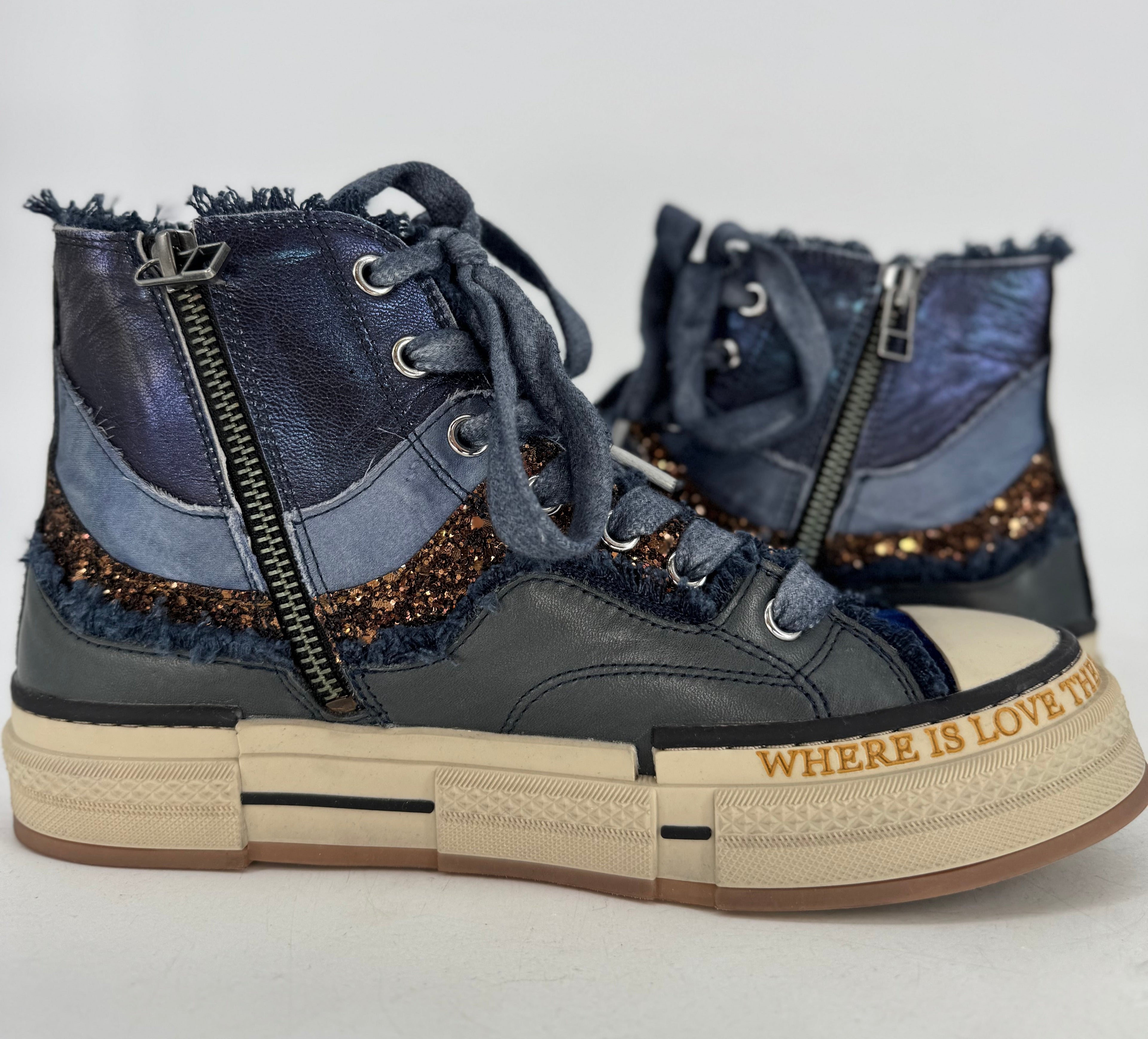 Sneaker Rebecca White XY51-6 blau