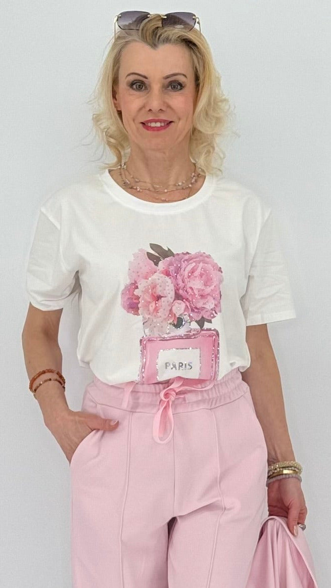 T-Shirt kurzarm "Blume"