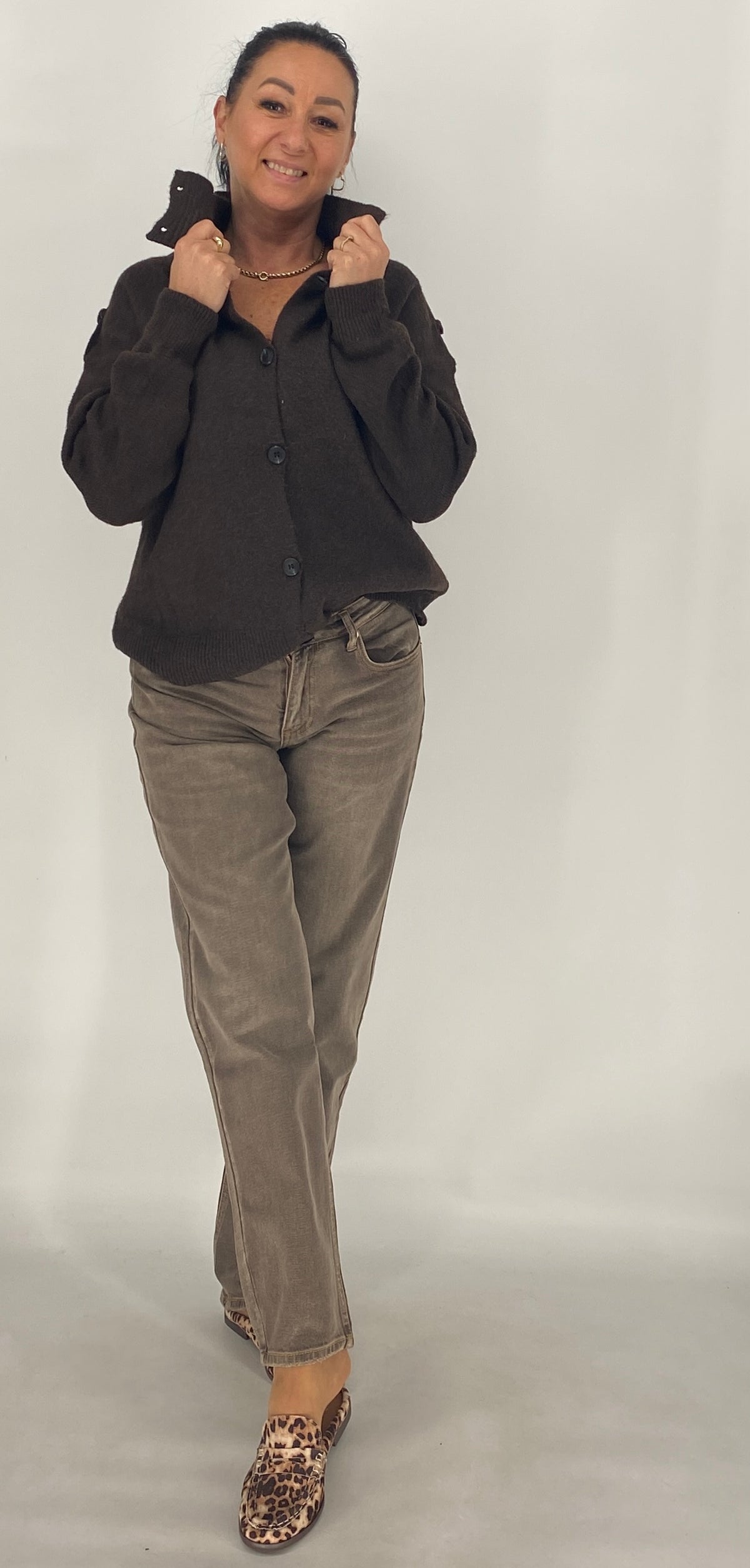 Toxik3 Jeans braun