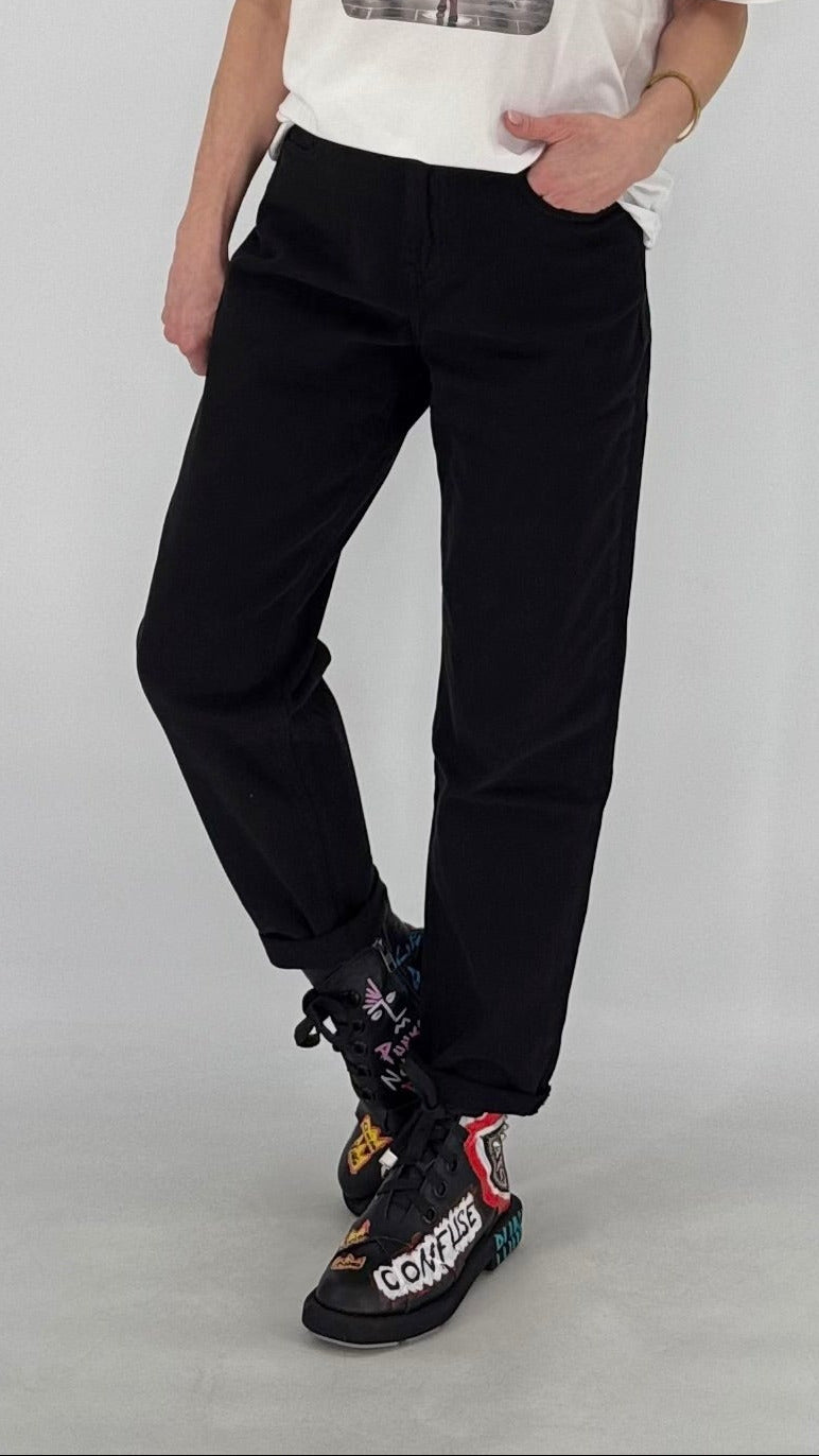 Ballon-Jeans ESViViD, schwarz