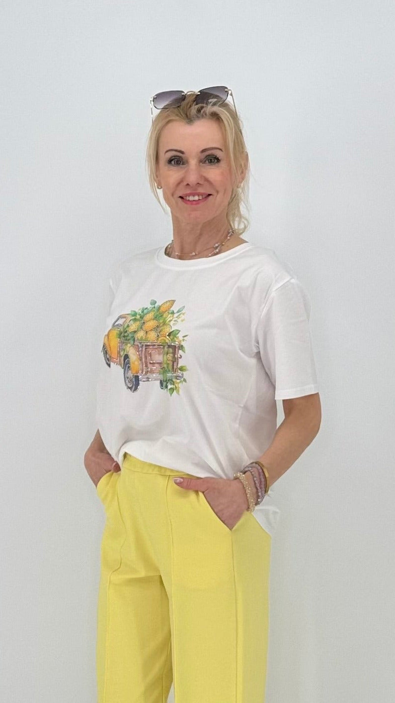 T-Shirt kurzarm "Zitrone"