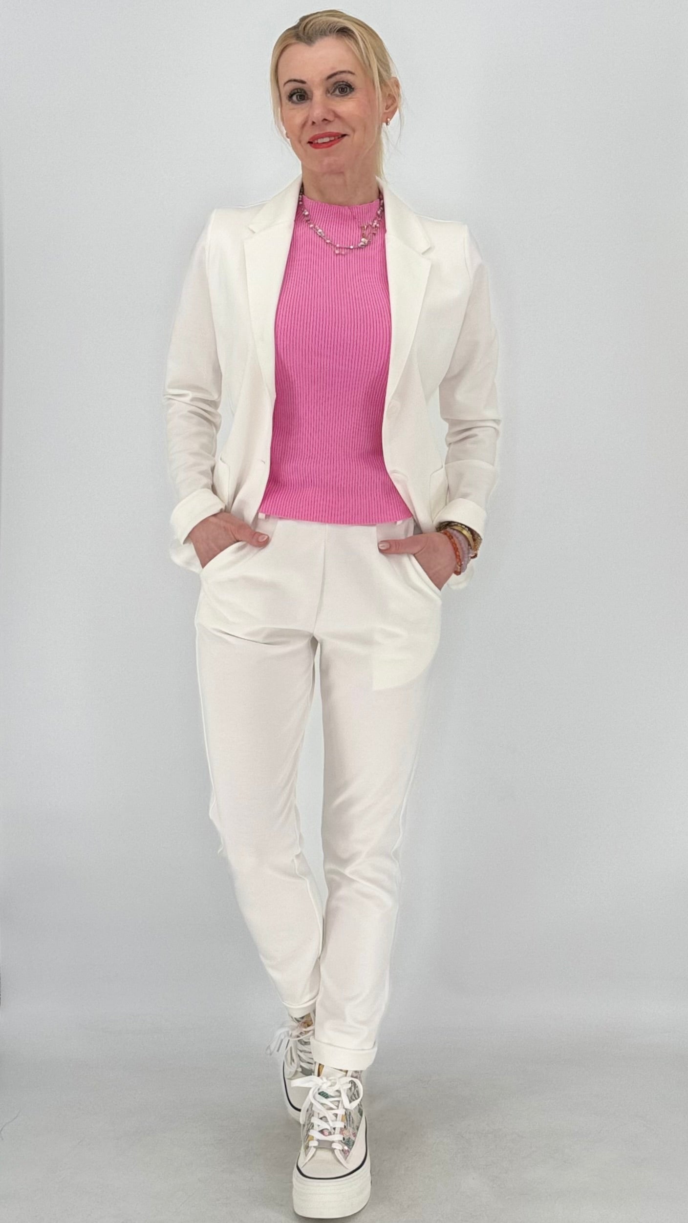 ESViViD Blazer, weiß